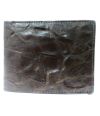 Dark Brown Leather Wallet_Outer View_IslamicShop.in