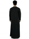 Aatif_Black_Galabiyya_Back View_IslamicShop.in