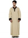 Aaqil_Cream_Galabiyya_FrontView_IslamicShop.in
