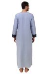 Farhan Blue Galabiyya_Back View_IslamicShop.in