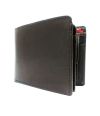 Maroon Leather Wallet_Front View_IslamicShop.in
