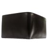 Black Leather Wallet_Back View_IslamicShop.in