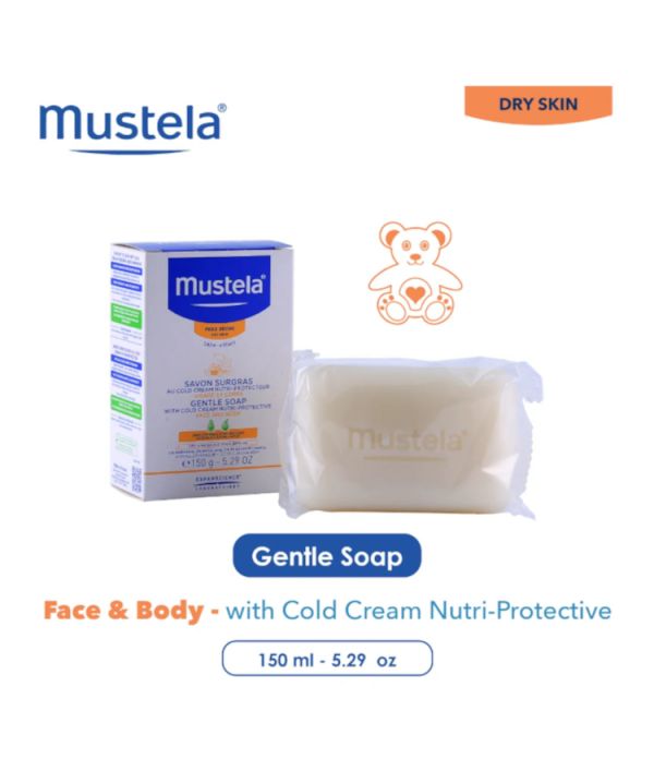 Mustela Gentle Soap With Cold Cream - 100g