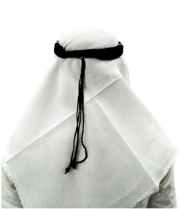Arab Head Dress With Scarf