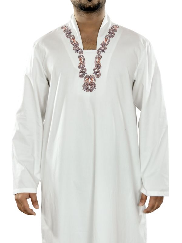 Anis White Galabiyya