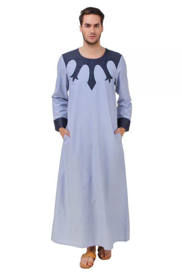 Farhan Blue Galabiyya