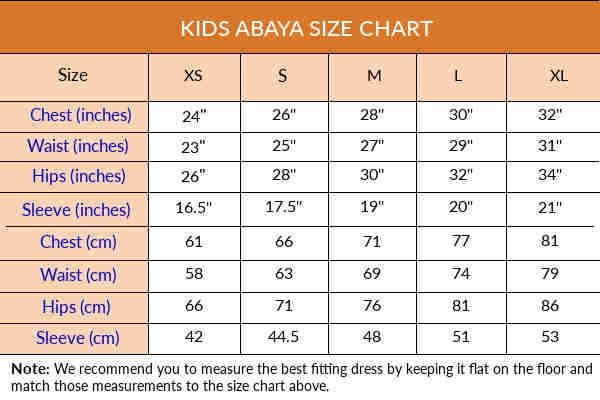 Rizqin Kid's Abaya