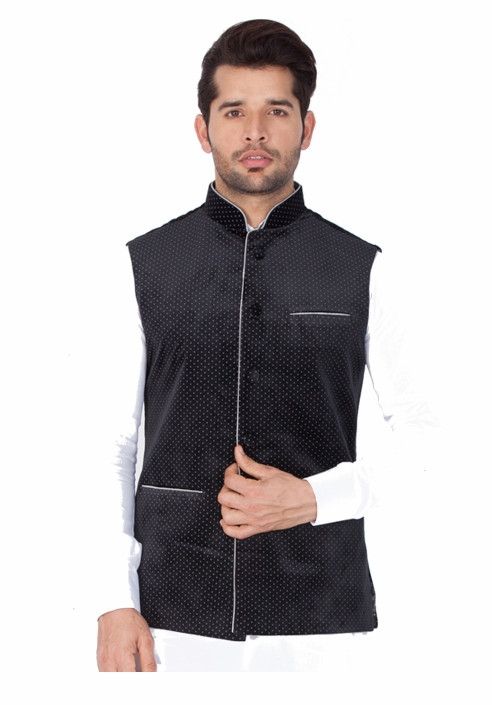 Men Velvet Modi Nehru Jacket