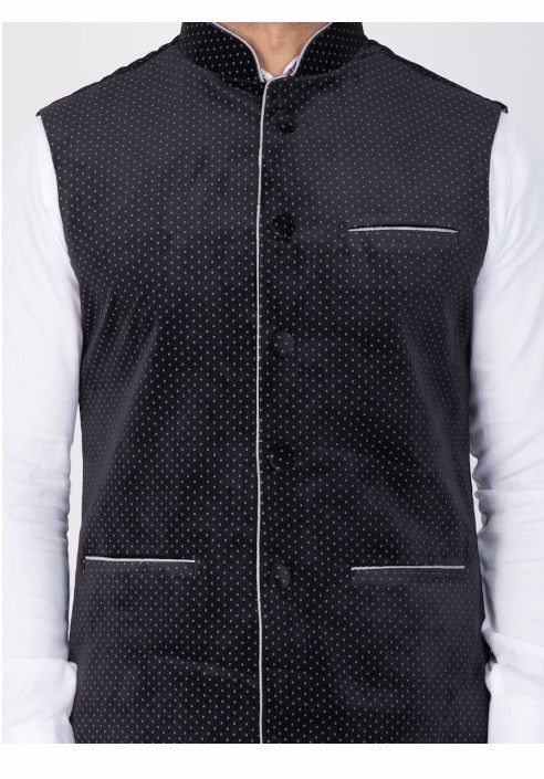 Men Velvet Modi Nehru Jacket