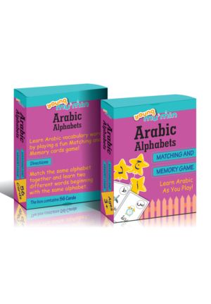 Arabic Alphabet Matching and Memory Game (Box of 50)